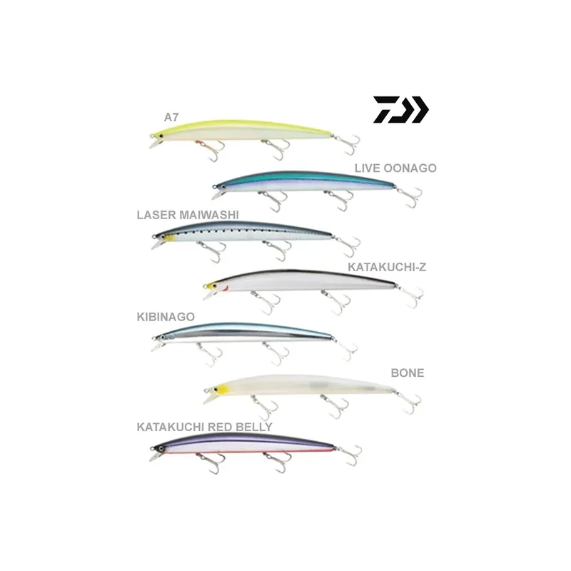 Artificiale DAIWA Tournament Shoreline Shiner 170S Snelle Levering