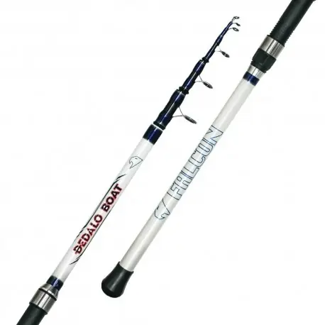 Korting Falcon Dedalo Boat 2.50 e 3.00 m - 250 gr Canna pesca dalla barca bolentino