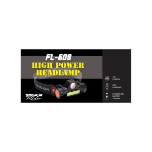 Populair Lampada frontale da pesca STORM RIDER TORCIA FL- 608