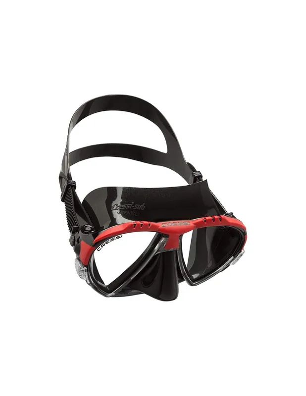 Uitverkoop CRESSI MASCHERA MATRIX MASK SIL RED BLACK Adulto CRESSI
