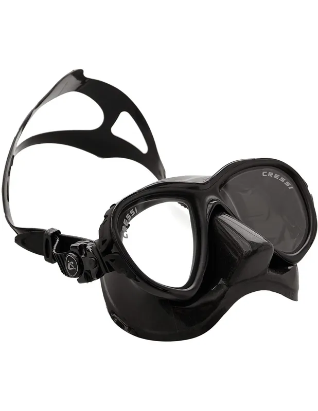 MASCHERA CRESSI EYES EVOLUTION CRYSTAL BLACK l Adulto CRESSI Fabrieksprijs
