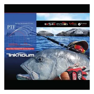 XZOGA TAKADUM TAKA-PI - canna Spinning Snelle Levering