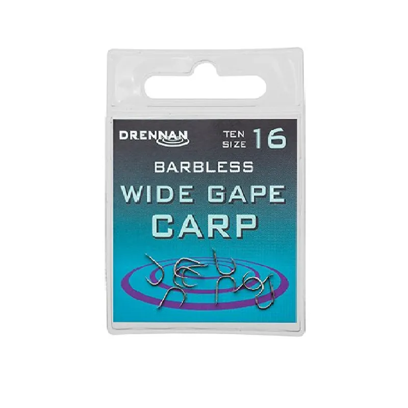 Wide Gape Carp Barbless - Pianeta Pesca Nieuw