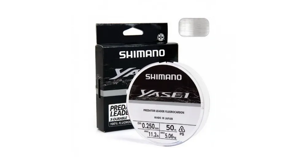 SHIMANO YASEI PREDATOR FLUOROCARBON 50M Gratis Retour