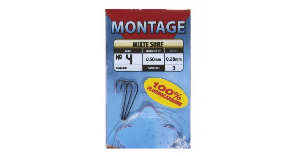 Premium RAGOT MONTATURA SURF MIX FLUOROCARBON 3 AMI