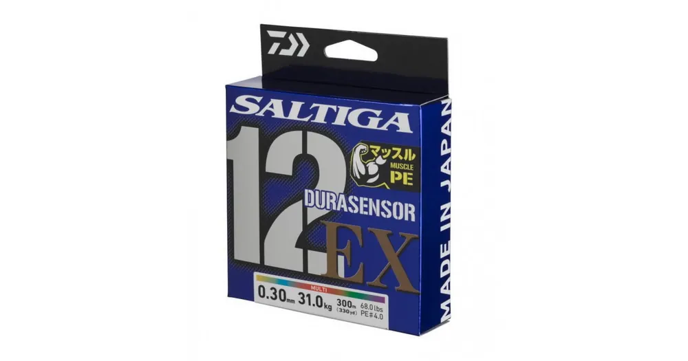 Superprijs DAIWA UVF SALTIGA DURASENSOR x 12EX + Si3 MULTICOLOR
