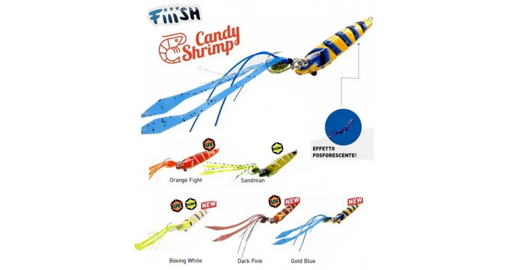 Tijdelijk Beschikbaar FIIISH CANDY SHRIMP 90 DARK PINK