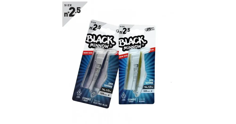 FIIISH BLACK MINNOW 105 COMBO HOFF SHORE KHAKI (BM3047) Uitverkoop