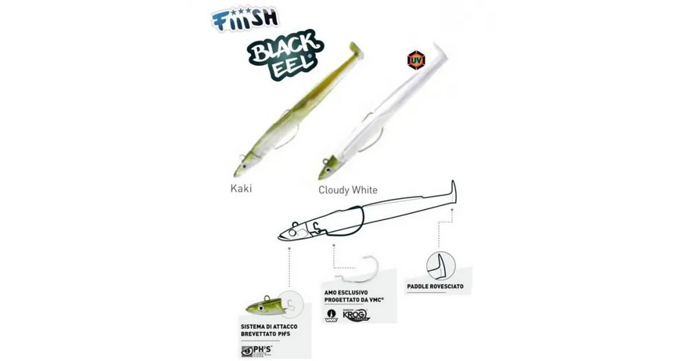 FIIISH BLACK EEL 150 SIMPLE COMBO OFFSHORE 35G. Goedkoop