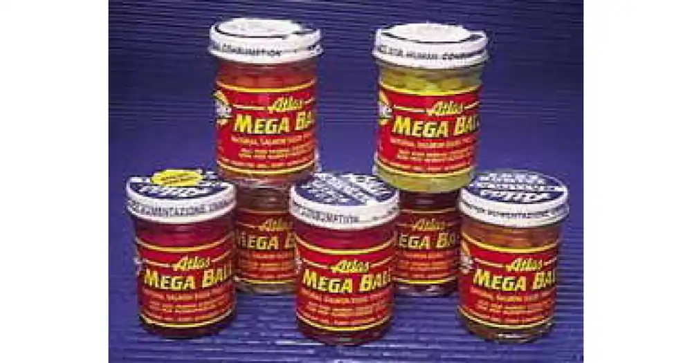 Flitsaanbieding MEGA BALL NATURAL SALMON ROSSO