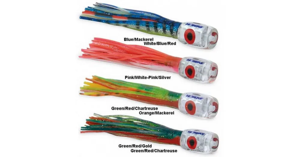 Gereduceerde Prijs HI-SEAS CRUXIS SERIES SOFT GREEN/RED/CHARTREUSE ORANGE MACKEREL