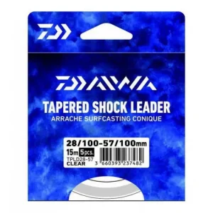 Weekendaanbieding DAIWA TAPERED SHOCK LEADER 0.23-0.57mm.