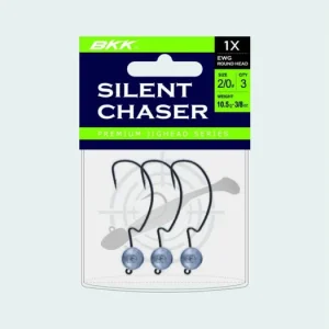 Aanbieding BKK SILENT CHASER 1X EWG ROUND HEAD 2/0 7.0G.