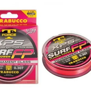 Aanbieding TRABUCCO T-FORCE XPS SURF FLUORO PINK 0.203mm.