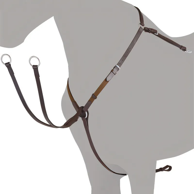 Lexhis Breastplate Cross Inglese con Elastico e Forbici Pony Actieprijs