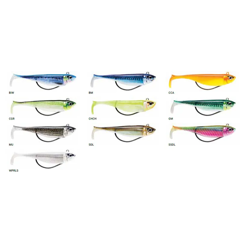 Goedkoop Esca Storm Biscay Shad 9CM 14G 3/0