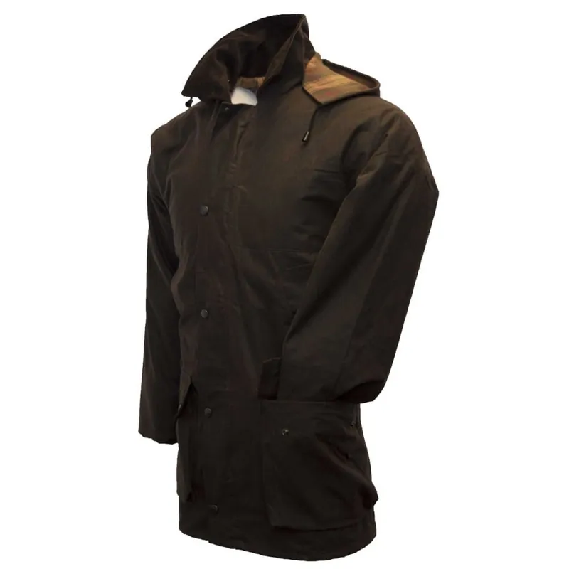 Walker & Hawkes Blackstone Waxed Parka Seizoensaanbieding