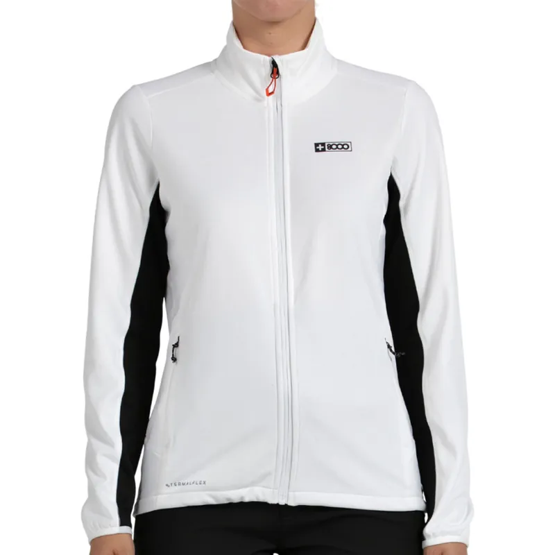 +8000 Nerta Donna Felpa con zip e cappuccio +8000 Nerta Donna Favoriet