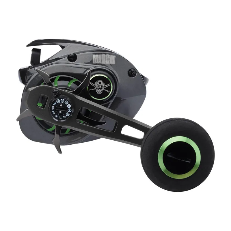 Beperkt Aanbod Mulinello Baitcaster a basso profilo Madcat Dominion
