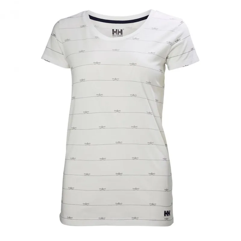 Beperkt Aanbod Maglietta Helly Hansen Graphic Evening Blu Lady