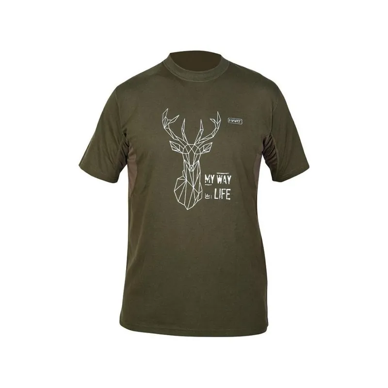 Alleen Vandaag Maglietta Hart Branded Deer a maniche corte