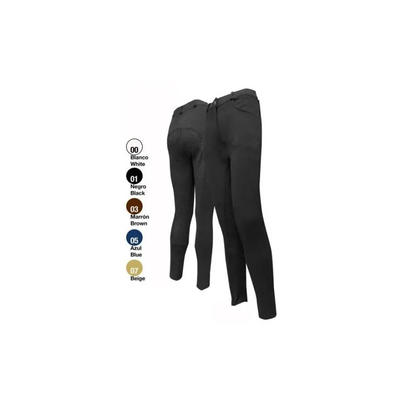 Zaldi Paris Pantalone da equitazione con cuscinetti in silicone per ragazzi Goedkoop