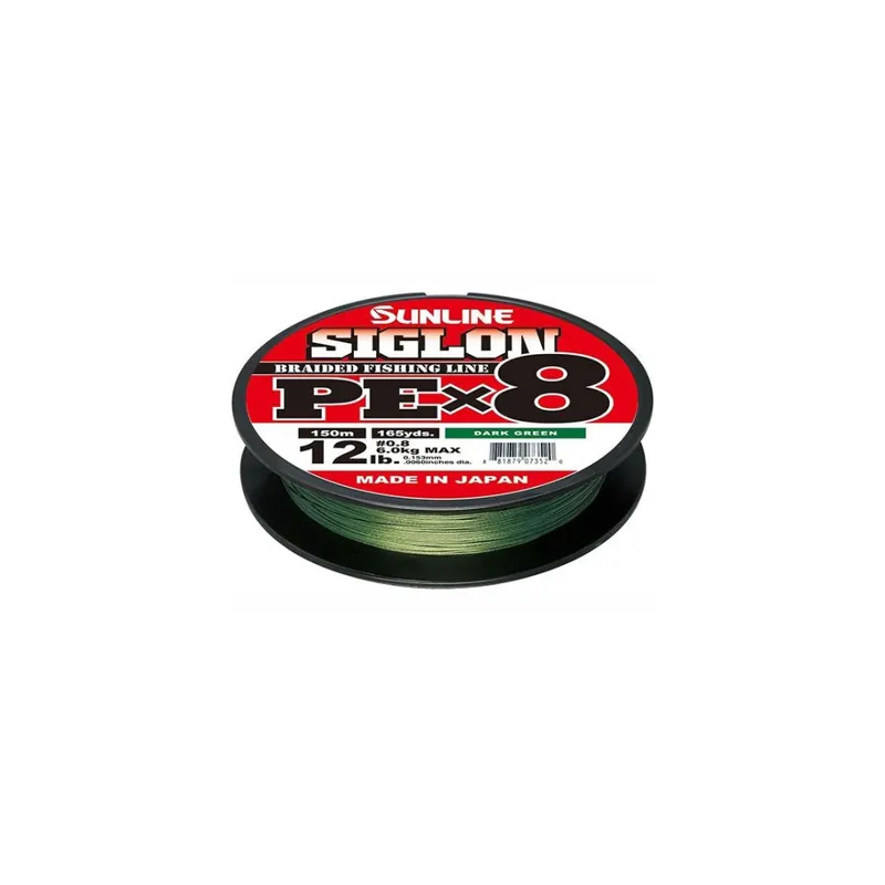 Seizoensaanbieding Multifilamento Sunline Siglon PE X8 Verde scuro