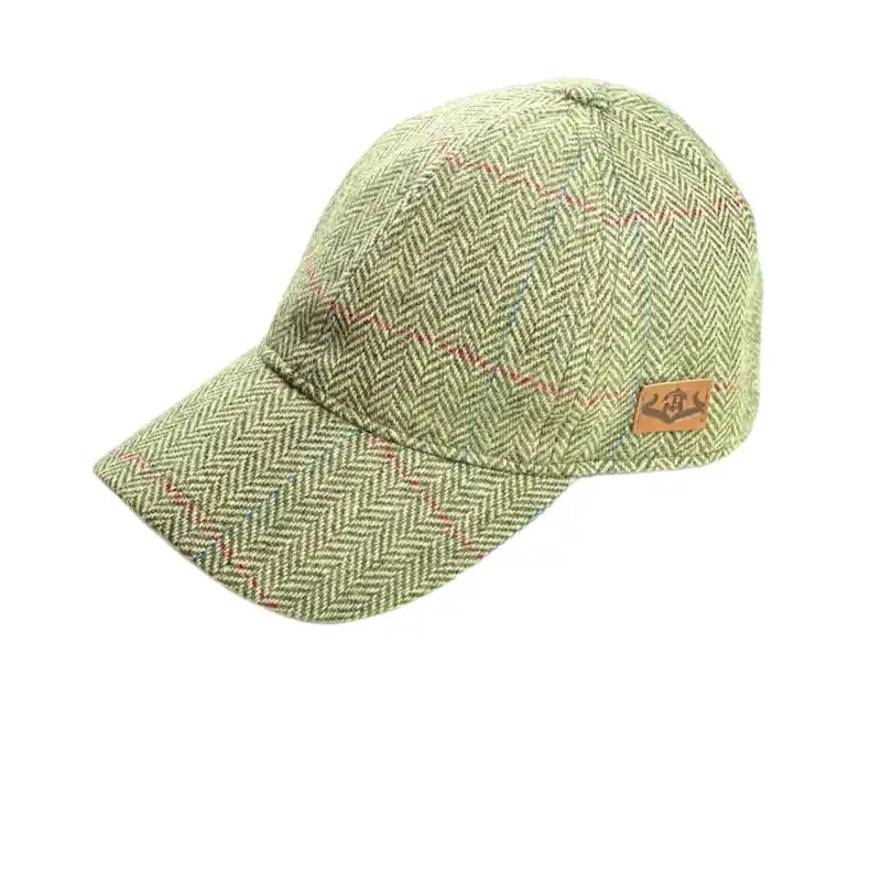 Berretto Pasión Morena Tweed Khaki Rechtstreeks Van De Fabrikant