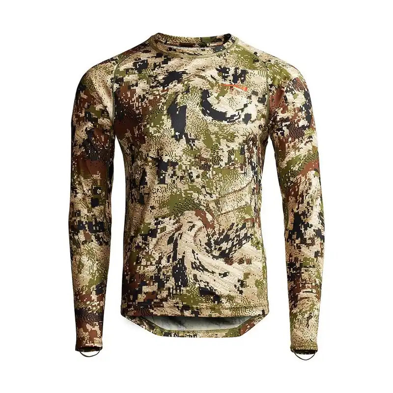 Maglietta Sitka Core LT WT Crew LS Optifade Subalpine Seizoensaanbieding