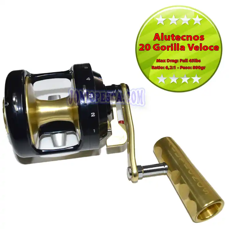 Aanbieding ALUTECNOS GORILLA VELOCE 20 BLACK-GOLD