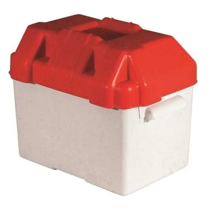 Weekendaanbieding Cassetta Porta Batteria Barca 33cm ABS Rinforzato 50-55A Sampey