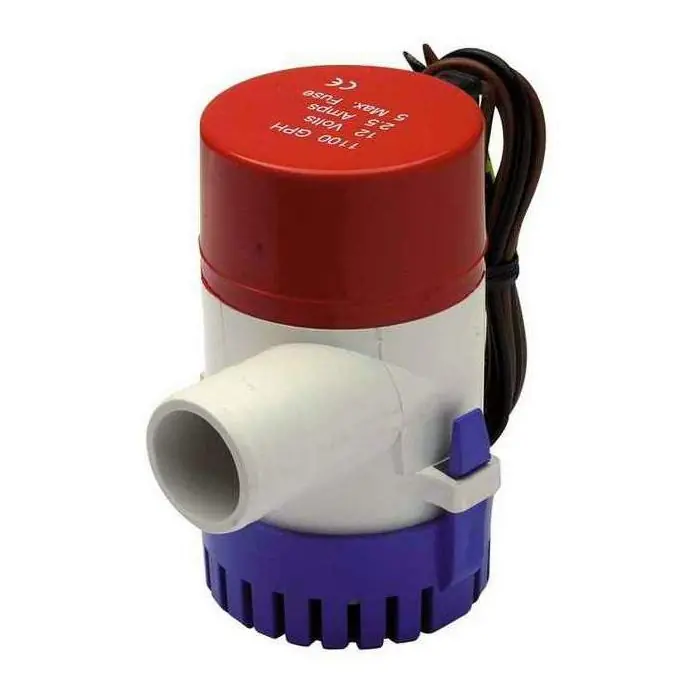 Veilige Betaling Pompa di Sentina Barca 12V WB-1100 - Alta Capacità 5000 L/H