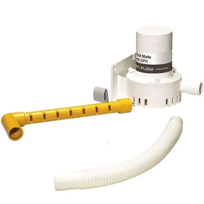 Aeratore Johnson Pump 24052 12V Kit Ghiacciaia Vasca Vivo No Fori Lage Kosten