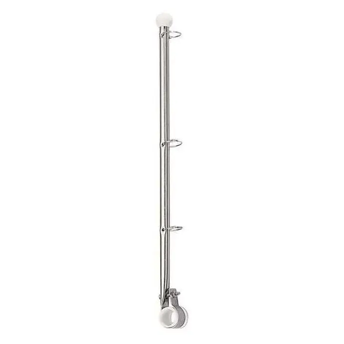 Uitverkoop Asta Portabandiera Barca in Acciaio Inox 38cm con Attacco a Tubo