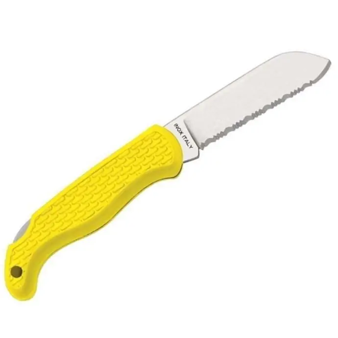 Betrouwbaar Mac Boat 1 Coltello Nautico Giallo Barca Lama
