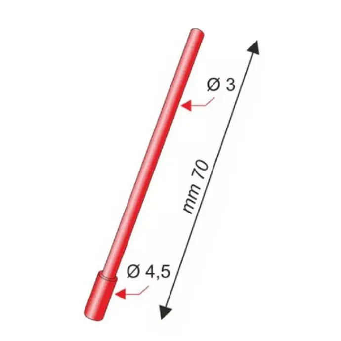 10 Aste galleggianti Doppio Diametro 4.5 - 3.0 mm Stonfo Betrouwbaar
