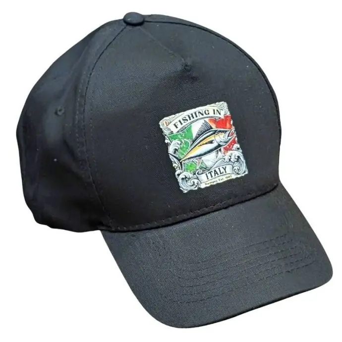 Cappellino Baseball Fishing In Italy Sampey Cotone Est 1995 Korting