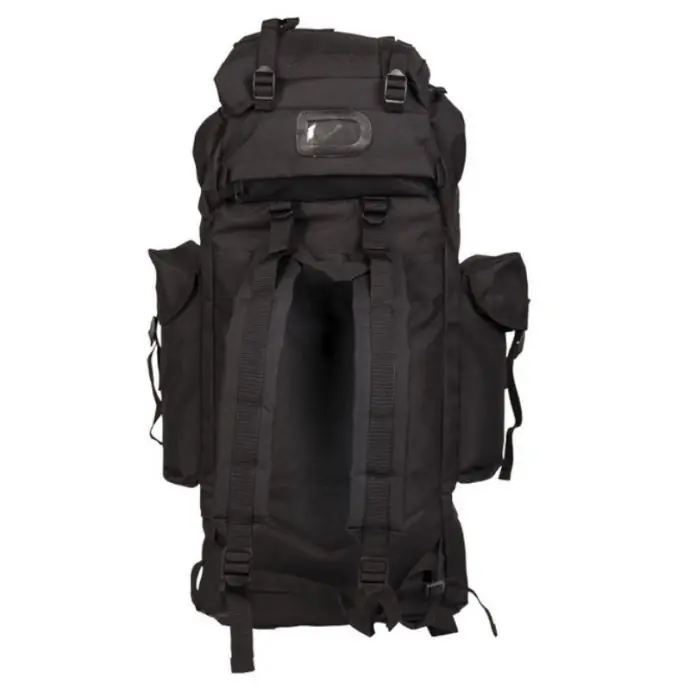 Zaino Tattico Nero 65 Litri Militare BW Outdoor Trekking Koop Vandaag