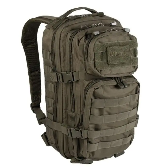 Zaino Tattico Mil-Tec 20L Verde Oliva Alleen Vandaag