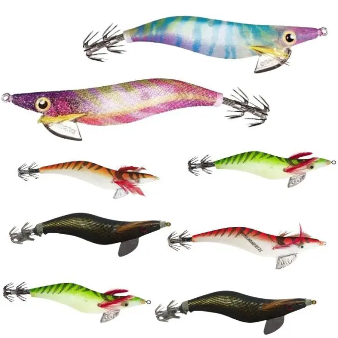 Populair Kit 8 Totanare Eging 3.0 Shimano Flash Boost e Lineaeffe