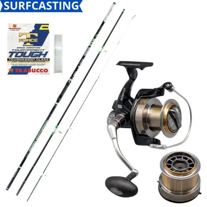 Goedkoop Kit Surfcasting Falcon Wild Max Surf + Tica Scepter GTB
